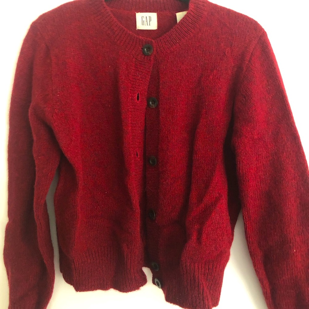 Vintage Gap Cardigan 100% Wool